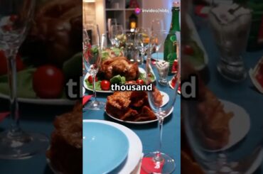 The Most INSANE Christmas Foods #facts #shorts