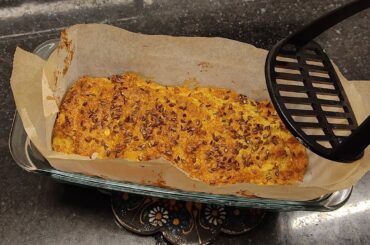 No kneading! Ready in 5 minutes! Flourless and healthy homemade bread!