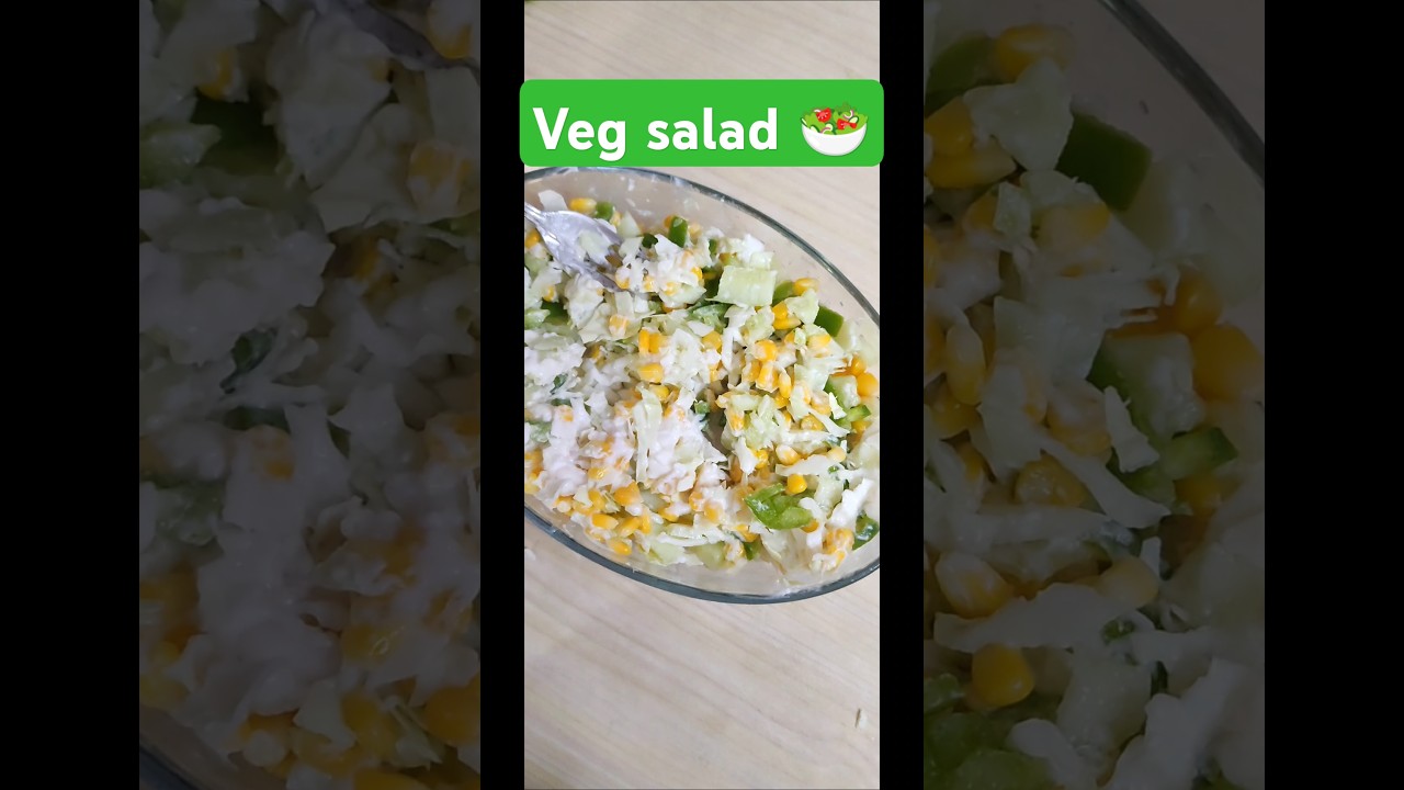 Veg salad |Healthy salad|Viral salad |Easy salad#shortsfeed#asmr Veg salad |Healthy salad|Viral salad |Easy salad#shortsfeed#asmr