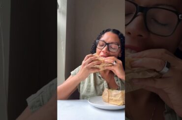 The Ultimate Marinated Tomato Sandwich with Garlicky Tofu Spread #shorts #veganrecipes