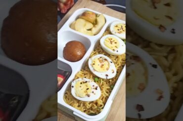Lunch box idea #maggi #eggmaggie #shorts #short #viral