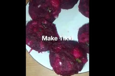 BEETROOT  TiKKi#Snacks#Recipe#Super healthy#Shorts