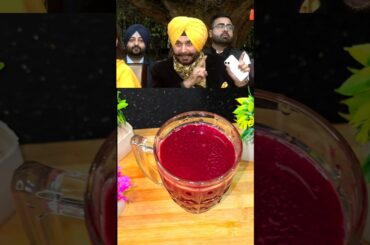 Healthy juice recipe by Navjot Singh siddhu #shorts
