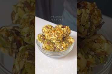 Healthy Dry Fruits Laddu ASMR Cooking I #shorts #food #cooking #asmr #winterspecial