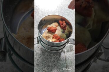 Today's lunch: #barrota #idiyappam #chicken #omblate #viralvideo #trendingshorts #ytshort