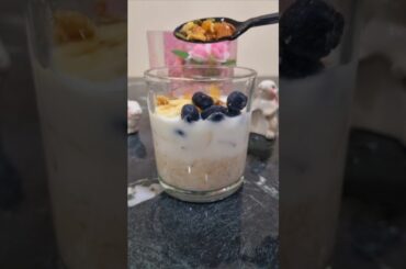 Weight Loss Recipe | #healthy  #overnightoats #weightloss #shorts #viral