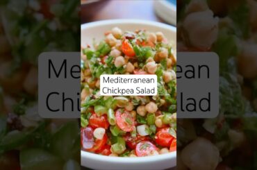 Mediterranean Chickpea Salad Recipe | Balela Salad