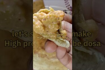 Try this protein packed dosa low calorie 10 minutes easy weight loss recipe