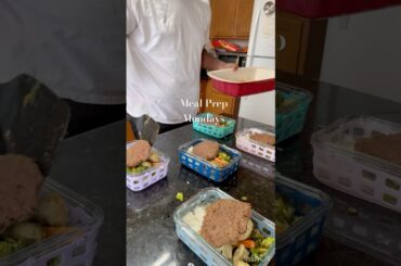 SIMPLE*healthy*Meal prep Under 400cal(Week3) #asmrfood  #vegan #mealprep #healthyfoods #fyp #shorts