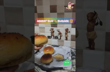 Today's 2nd version of wheat bun | homemade | #healthy food #yummy #kgf #trendingshorts#free easy re