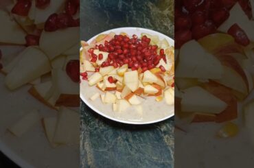 18/100, Fruit Salad Easy, Healthy, Tasty Snack recipe #aspirants #minivlog #upsc #viralvideo #shorts