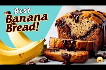 The BEST Homemade Banana Chocolate Bread Recipe