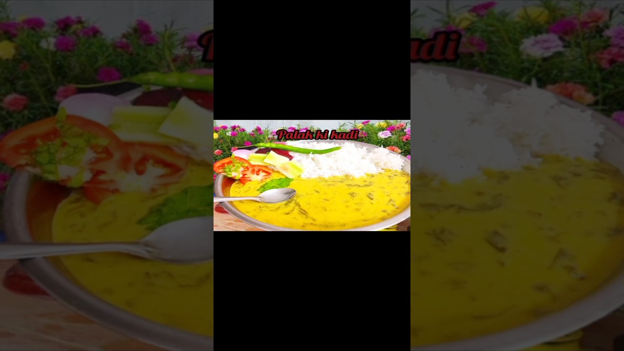 Palak Ki Sabzi: The Recipe That Delights#Palak ki kadi Palak Ki Sabzi: The Recipe That Delights#Palak ki kadi