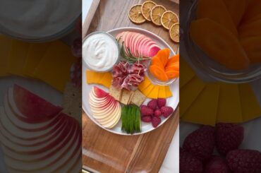 Healthy Charcuterie Plate for One #highprotein