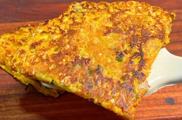 Besan Paneer Chilla | Besan Chilla | Healthy Breakfast Recipe