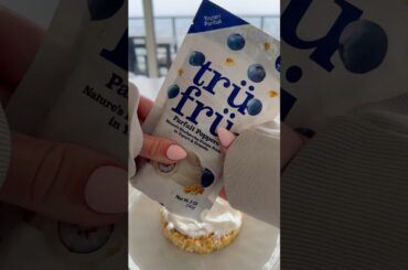 *ASMR* QUICK HEALTHY SNACK! #asmr #satisfying #snacks #snack #healthysnacks #kitchen