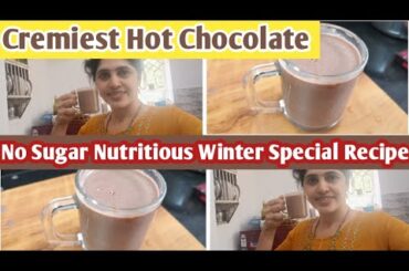 Healthy low Calorie Hot Chocolate|Winter Drinks for weight loss , Evening Drink recipe