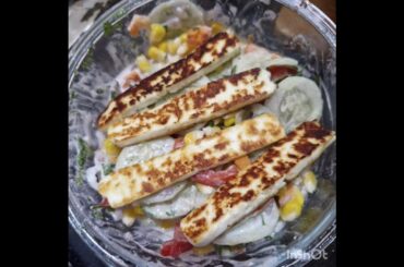 High protein salad #Healthy salad for weight loss #veg salad #paneersalad