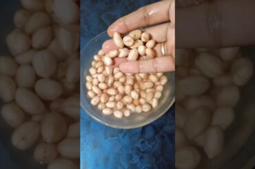 Boiled Peanuts# healthy breakfast recipe #high protein #healthy recipe #peanut # viral video