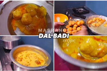 Dal badi (masrangi) recipe | Healthy lunch ideas | VlogVibes