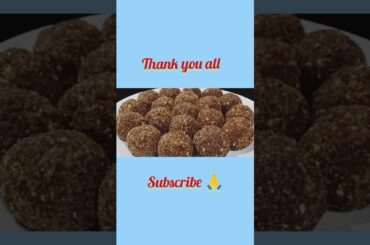 Evening healthy snacks recipe tasty ladoo recipe ragi Ladoo #shorts#shortsfeed#food #veg #ladoo