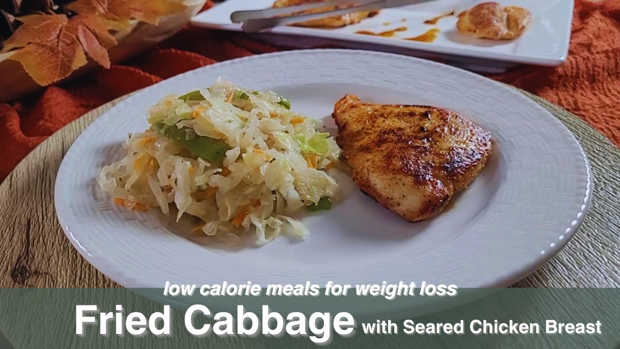 Healthy Low Calorie Recipe for Weight Loss | Fried Cabbage Healthy Low Calorie Recipe for Weight Loss | Fried Cabbage
