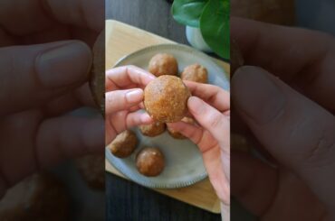 Cashew Rice Balls Recipe | Healthy Treats | Easy Recipes #food #healthyfood #healthysnacks