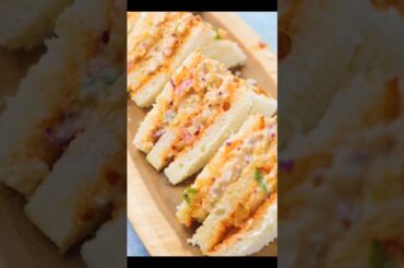 Breakfast in 2 minutes | Spicy Peri Peri Sandwich | No Fire Cooking |Mayo Vegetable Sandwich #shorts