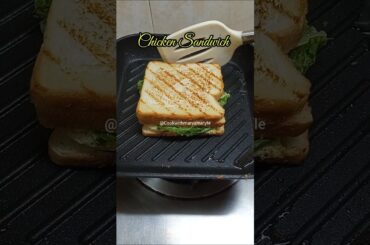 Easy Chicken Sandwich#shorts #chickenrecipe #chickendinner #food #recipe #shortvideo #sandwich #easy