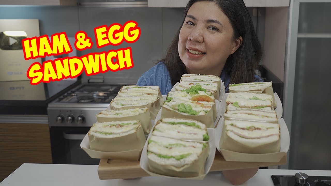 Ham & Egg Sandwich with Costing Recipe pang Negosyo Ham & Egg Sandwich with Costing Recipe pang Negosyo