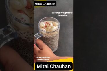 Fasting weight loss smoothie #shorts #food #foodie #weightloss