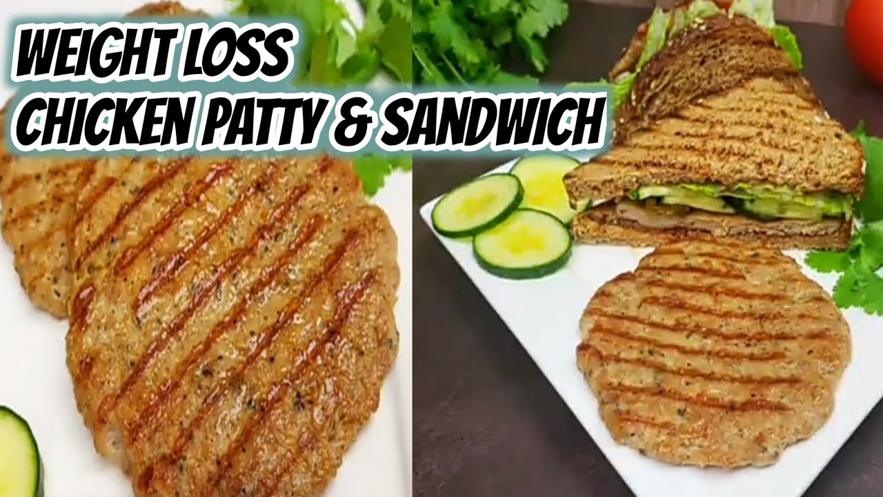 Healthy Chicken Patty & Sandwich Recipe by Samar’s Kitchen l Diet Recipe Healthy Chicken Patty & Sandwich Recipe by Samar's Kitchen l Diet Recipe