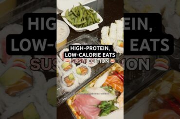 High-Protein Sushi Hacks You NEED to Try! #lowcalorie #highprotein #sushi #shorts