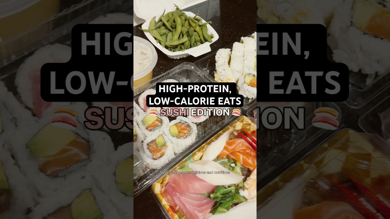 High-Protein Sushi Hacks You NEED to Try! #lowcalorie #highprotein #sushi #shorts High-Protein Sushi Hacks You NEED to Try! #lowcalorie #highprotein #sushi #shorts