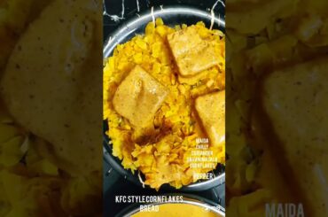 Tasty#KFC Style Corn Flakes Bread Recipe#Shorts#Healthy#Breakfast&Evening Snacks