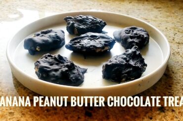 Banana Peanut Butter Chocolate Treat | High Protein Snack Recipe
