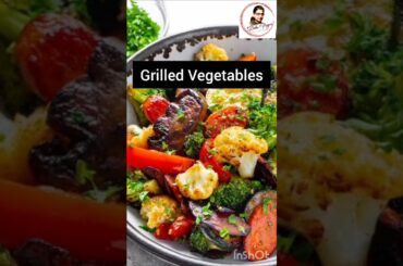 How to cook Grilled Vegetables #Recipe #healthysnacks #grilledvegetables #weightlossrecipes #foodie