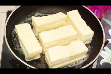 Sweet French Toast Recipe! It's So Delicious! How To Make French Toast! Toast Recipe! Sweet toast