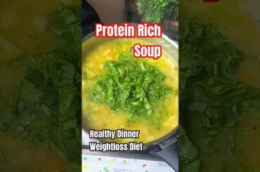 Bajra Lentil Soup - Nourishing Best for Weight Loss #soup #healthy #weightloss