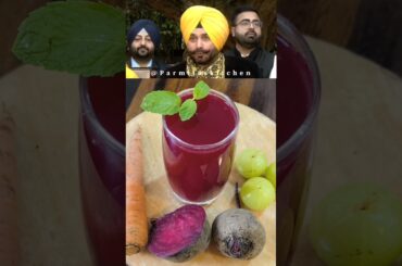 Healthy Juice Recipe Inspired By Navjot Singh Sidhu's Wife's Recovery Journey #shorts