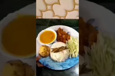 My comfort and healthy lunch