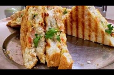 How To Make Veg Grill Sandwich | Healthy And Tasty Veg Sandwich
