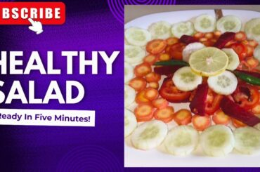 Healthy Salad Ideas | Organic Cucumber Salad | Simple And Easy Salad Recipe | Salad | @HijabiChef |