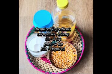 popcorn / Kids healthy snacks ideas