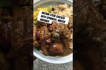 Healthy Stew Chicken with rice and vegetables | High #Fibre & High #Protein for #Weight Loss