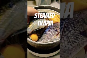 Healthy fish recipe & Camote tops salad #steamedfish #vegetablesalad