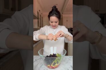 Making a RAINBOW Salad!!