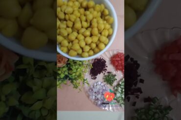 High Protein Salad|Weight loss recipe|Effortless healthy Chickpea salad|#highproteinsalad #ytshorts