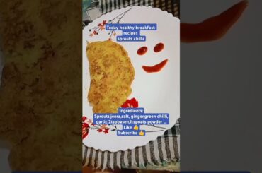 instant healthy breakfast episode/chilla#morning nashta #shorts#shortsfeed#bts#food #explore#vegan