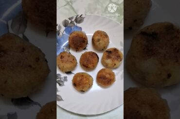 Red banana balls | healthy snacks recipe |#@Samaiyaleasy07 #shorts  #viralshorts #shortsfeed